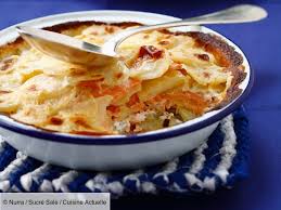 Gratin De Pommes De Terre Au Saumon Recettes Recette Gratin Pomme De Terre Gratin De Pommes Alimentation