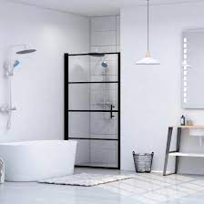 New Design Black Frame Shower Screen