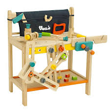 Little hand learn how to use tool. Modern Parents Messy Kids Kids Workbench Diy Kids Toys Messy Kids