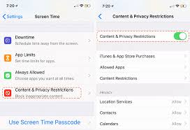 How To Enable Or Disable Restrictions On Iphone Ipad