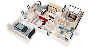 Maison Kalie Plan 3d Maisons D En France Atlantique Plan Maison Constructeur Maison Plan Maison 3 Chambres