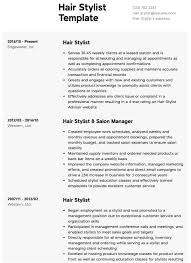 and beauty resumes resume samples