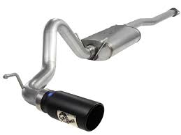 Exhaust system type toyota tacoma 2013, turbine xl series round performance exhaust muffler with integrated resonator by aero exhaust®. Afe Exhaust 2013 2015 Tacoma V6 Black Tip Underdog Racing Development
