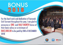Berikut dikongsikan tarikh bayaran pencen 2018 bagi pesara kerajaan. Penjawat Awam Kerajaan Negeri Sarawak Bersyukur Dapat Bonus Sebulan Setengah Gaji Kamek Miak Sarawak Sarawak News
