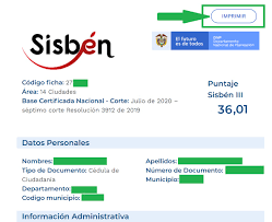 Para determinarlo se utiliza el sistema de puntaje sisbén derivado de la encuesta aplicada. Descargar El Certificado Del Sisben 4 2021