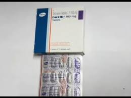 Light yellow film coated tablets engraved on one side with daxid and on the other side scored and engraved with. Daxid 100 Tablet Review In Tamil Medicine Health Youtube