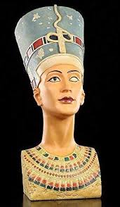 Nefertiti, Büste Der Königin Des Alten Ägypten, Als Die Frau Und Die  Schöne, Handgefertigte Figur Aus Künstlichem Und Natürlichem Stein