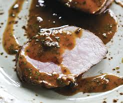 Pat pork loin chops dry with a paper towel. Grilled Pork Tenderloin With Green Peppercorn Sauce Recipe Finecooking