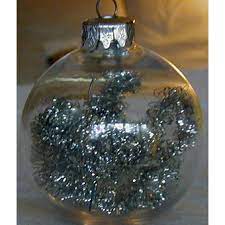 Boule de noël transparente fête de fin d'année. Faire Des Boules De Noel En Plastique Transparent Noel Tete A Modeler