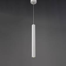 Long Cylinder Pendant Light White 11 Beautifulhalo Com
