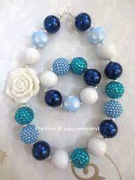 Baby Necklace Girl Necklace Bubblegum Necklace Chunky Bead Necklace Necklace For Girls Flower Girl Necklace Girl Jewelry Chunky Bead Necklaces Bubblegum Necklace Chunky Beads