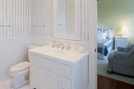 If you decide to make it higher, it can serve as a backsplash, although you will need to put in more effort during installation. How To Cover Bathroom Tile With Wainscoting