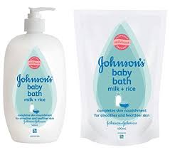 Johnson's bath and body gift sets. Free Tracking Number Johnson S Baby Bath Milk Rice 500 Ml And Johnson S Baby Bath Milk Rice Refill 400 Ml Buy Online In Oman At Oman Desertcart Com Productid 15346143