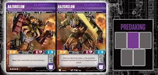 First launched in japan back in 1996, the pokemon tcg (trading card game) is a collaboration between nintendo's pokemon and media factory! Transformers Trading Card Game Rise Of The Combiners Razorclaw Board Game Today