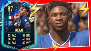 He's the third player to receive a. Tots Kean Review 87 Tots Moise Kean Player Review Fifa 21 Ultimate Team Youtube