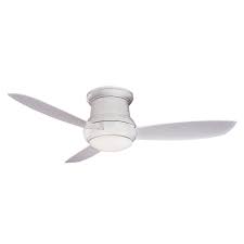 The 44inch minka aire concept ii fan is listed as 4071 cfm on its highest setting. Concept Ii Ceiling Fan By Minka Aire Fans F519 Wh White Close Mount W Light