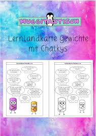 Lernlandkarte Gewichte Mit Chalkys Unterrichtsmaterial In Den Fachern Fachubergreifendes Mathematik Lernlandkarte Lernen Selbsteinschatzung