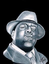 The biggie smalls drawing is almost complete, and we need only to draw some shadows. Notorious Biggie Smalls By Chadbovey On Deviantart