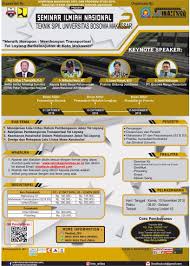 Poster mahasiswa jurusan teknik informatika proposal jaringan komputer. Poster Seminar Ilmiah Nasional Teknik Sipil Eventkampus Com