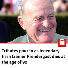 Tributes pour in as legendary Irish trainer Kevin Prendergast dies at the  age of 92
