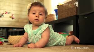 Krabbeln Lernen 5 8 Monate Babystep Tv Youtube