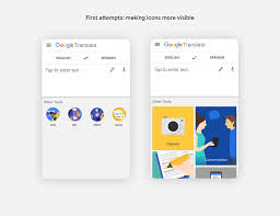 Sure enough, that app is gone and you can find the functionality embedded just hold your camera up to a block of text to translate on the fly. Designing The Ui Of Google Translate By Pendar Yousefi Google Design Medium