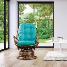 Papasan chairs have the ability to be as subtle or vibrant as you like. Bay Isle Home Lundell 28 75 Wide Tufted Swivel Papasan Chair Wayfair