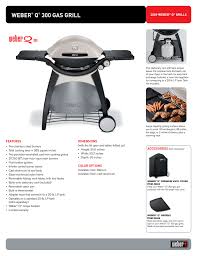 Wind, and outside temperature can affect cooking times. Weber Q 300 Gas Grill Manualzz