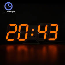 Comprar relojes de pared originales. Bloodloversinceyouleft Comprar 3d Led Reloj De Pared Moderno Digital Relojes Alarma Casa Oficina Cocina Escritorio La Tabla Noche 24 O 12 Hora Pantalla Online Baratos