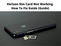 We did not find results for: Verizon Sim Card Not Working Quick Fix Guide