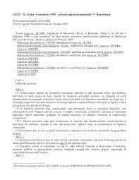 Legea nr.359/2004 simplificare formalități înregistrare în registrul comerțului. Https Econ Ubbcluj Ro Victor Muller Legislatie Legea 2026 20din 201990 20privind 20registrul 20comertului Pdf