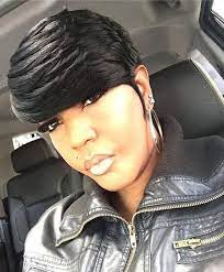 I'm not often a person who will wear a bang, but when it's this thick, it makes it appear as though it's your natural hair and that i often you can make the style with short hair, but it works best when you have the quick weave. 38 Easy Short Hairstyles For American Women Short Weave Hairstyles Short Quick Weave Hairstyles Quick Weave Hairstyles