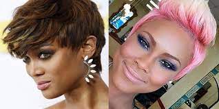 Pixie Haircuts 2018 For Black Women Black Hair Cooler Best Hairstyles Short Hair Styles Short Hair Styles Pixie Cool Hairstyles