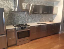 Maybe you would like to learn more about one of these? Ikea Stainless Steel Galley Kitchen In Jersey City Contemporary Kitchen New York By Basic Builders Inc Houzz