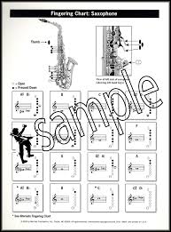 Saxophone Fingering Chart Saxophone Fingering Chart