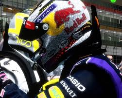 Here comes seb's new helmet for singapore night race! 2013 Vettel Singapore Helmet Racedepartment