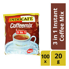 Indocafe 3 In 1 Instant Coffee Mix 100 X 20g Dei Com Sg