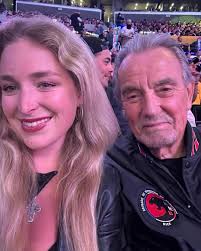 Eric's son and granddaughter were at the Laker game