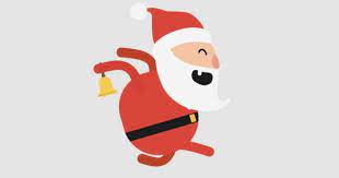 Santa Running Xmas Gif Christmas Gif Santa Claus Gif