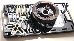Car engines create massive power and vibration. How To Use Car Truck Harmonic Balancer Puller Kit Up Close Youtube