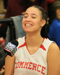 Commerce's Breanna Marchena scores 1,000th career point in win over St.  Mary (photos)