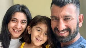 Cheteshwar pujara, cheteshwar pujara lifestyle,house,family,income,networth cheteshwar pujara, indian international cricketer and a doting father, shares his special #papahainna memoreel. Cheteshwar Pujara Puja Pabari And Aditi