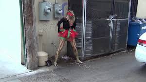 Drunk fest cutie in slow motion | voyeurstyle.com