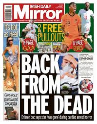We did not find results for: Irish Daily Mirror 2021 06 14
