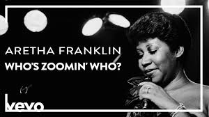 Who's zoomin' who was the first song they recorded for the album. Aretha Franklin Who S Zoomin Who Official Lyric Video Youtube