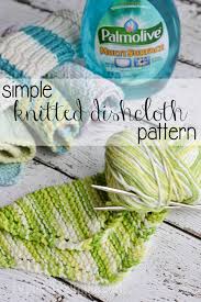 Let us introduce you our new feature 'knit for me'! Simple Knitted Dishcloth Pattern Typically Simple