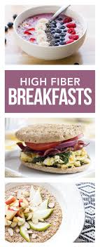 Stop Mid Morning Hunger Pangs With These Recipes High Fiber Breakfast High Fiber Foods Workout Food