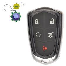 In the cadillac srx, the transmitter pocket is located at the bottom of the console storage area (right). Hqrp Remote Key Fob Shell Case Keyless Entry W 5 Buttons For Cadillac Ats 2014 2015 2016 2017 Srx 2015 2016 Hqrp Uv Meter Walmart Com Walmart Com