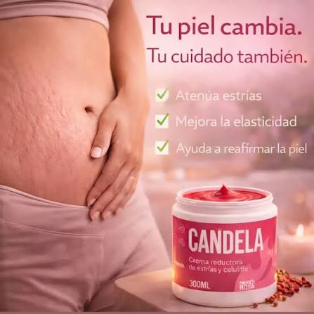 🧴 Crema Candela Reductora – Tratamiento para Celulitis y Estrías La Crema  Candela Reductora es un tratamiento cosmético formulado para mejorar  visiblemente la apariencia de la celulitis y las estrías, ayudando a