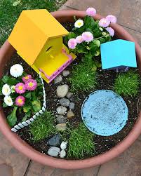 A miniature bird house gaily painted and a simple plant or tree branch strategically placed will make visitors stop and look more closely at your beautiful home decor. 25 Diy Fairy Garden Ideas How To Make A Miniature Fairy Garden